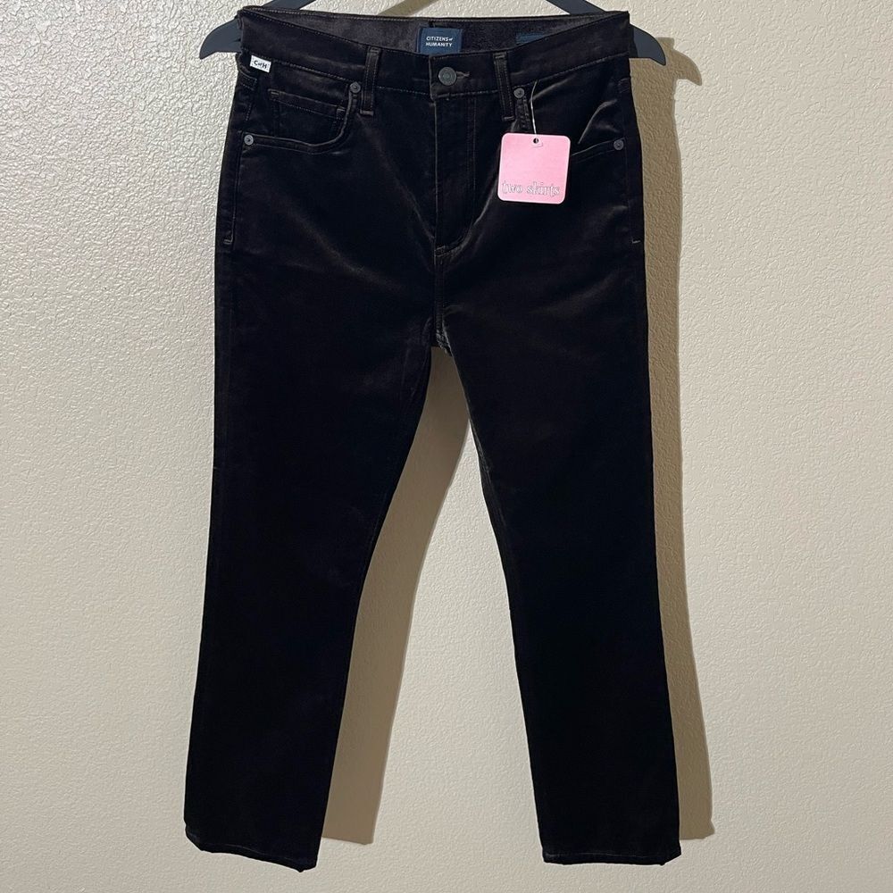 Citizens Of Humanity Dark Brown Corduroy Pants